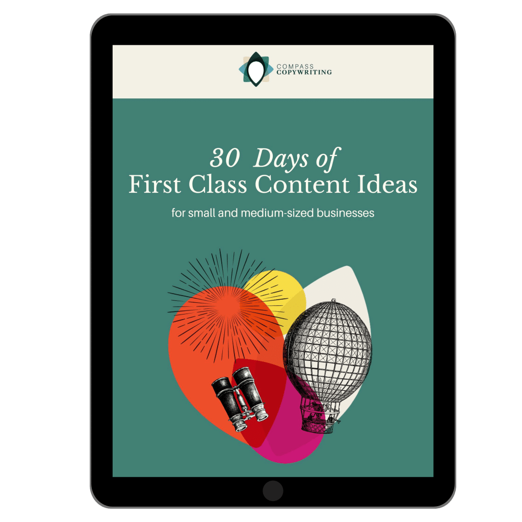 30 days of high class content kickstarters